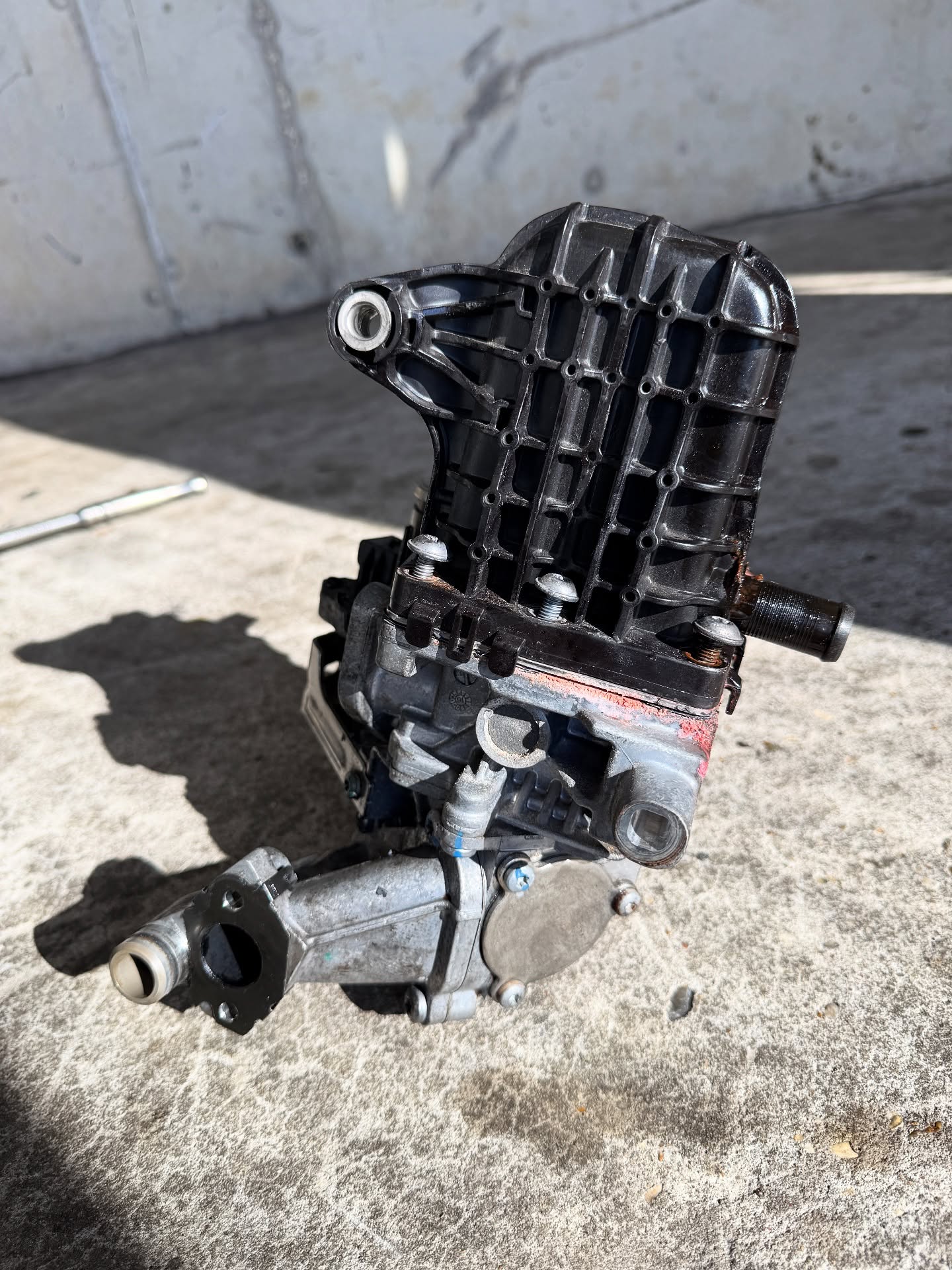 Genuine Lara AutoCentre powertrain repair with the EGR cooler removed
